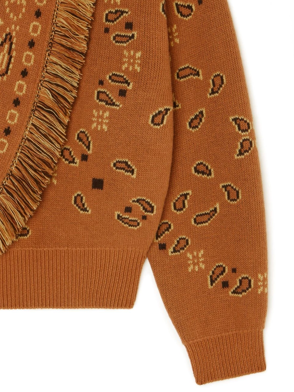 Cheap cashmere Alanui bandana-pattern cardigan Women 0706